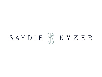 Saydie Kyzer Logo branding crest graphic design graphicdesign identity jewelry jewelry design lockup logo mark monogram typography