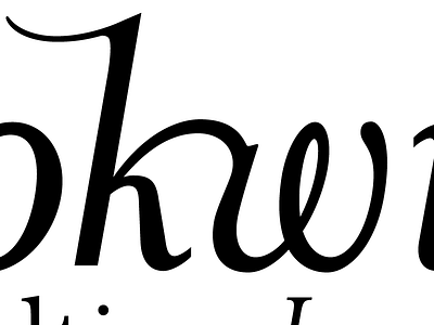 Custom Ligature italic ligature mrs eaves swash typography