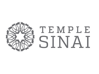 Synagogue Logo Concept 2 hebrew identity illustration lettering ornamentation religious symmetry typography