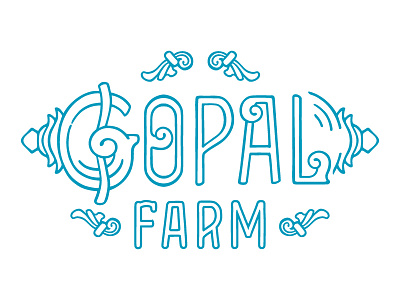 Gopal Farm Logo Round 1