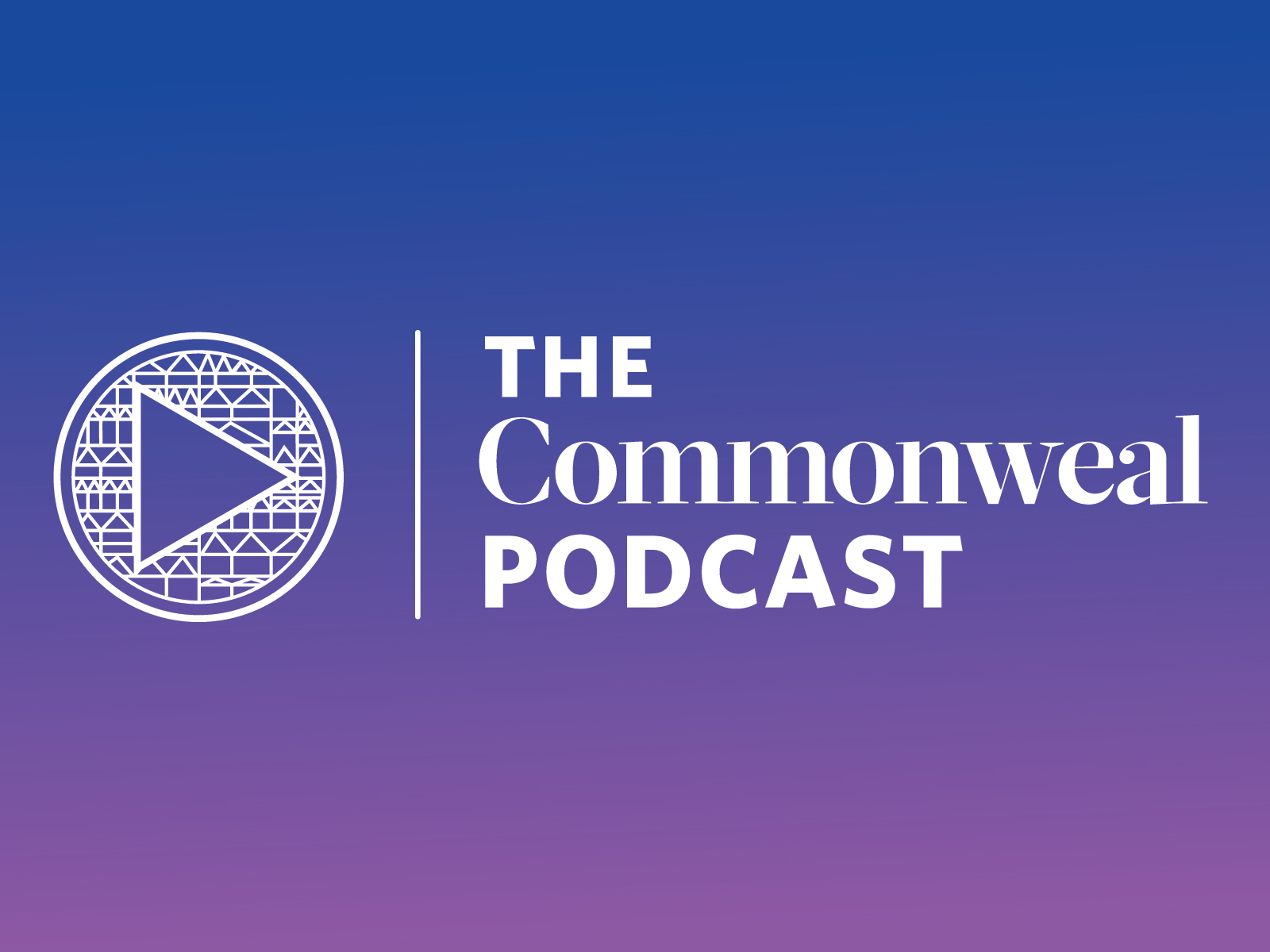 Commonweal Podcast Logo — Final by David Sankey on Dribbble