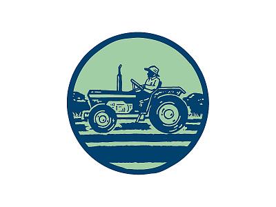 farm tractor icon