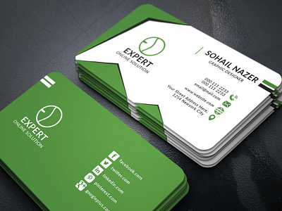 Creative Corporate Business Card Design