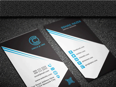 Custom Corporate Business Card Designs