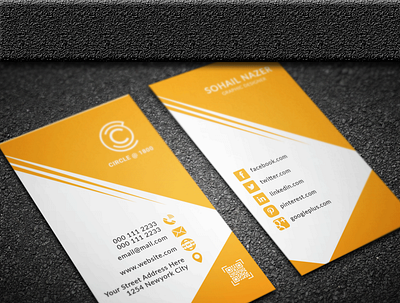 professional Corporate Business Card Design branding business card business card design corporate business card design corporate business card template design graphic design illustration logo