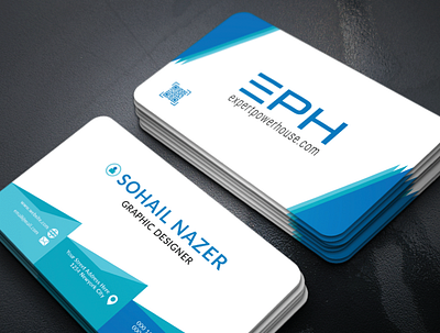 CORPORATE BUSINESS CARD DESIGN branding business card business card design corporate business card design corporate business card template design graphic design illustration logo ui