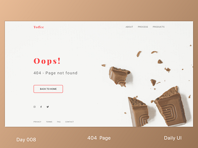 Daily UI - 404 Page - 008