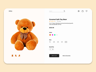 E-commerce Product Page