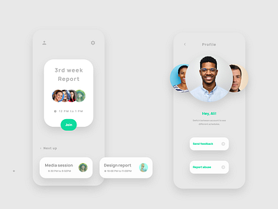 Google Meet (redesign) app app designers application design designer google google meet modern ui ui design user interface ux