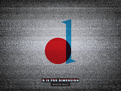 D is for Dimension 36 days of type 36 days of type lettering 3d lettering adobe illustrator d letter d logo doodle graphic design illustration illustrator lettering old school 3d retro 3d shape letter south african television noise typography vector vector lettering winter wolf creative