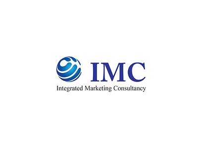 IMC Integrated Marketing Consultancy logo app branding corporate identity design logo packaging typography ui ux web