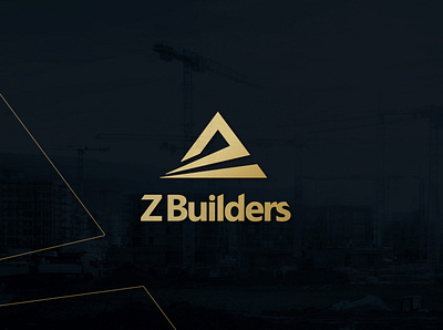 Z builders logo branding corporate identity design logo packaging