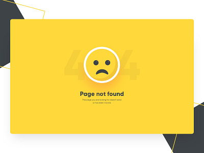 404 Page Design