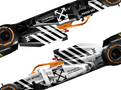 F1 x Off-White - Livery concept