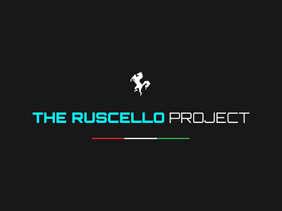 The Ruscello project - Electric Ferrari branding car concept concept art concept design concepts conceptual design ferrari icon logo rebrand rebranding ui ux vector web
