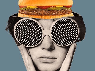 Burger 2 color adidas astronaut ball basketball black and white collageart collapse color design design art designposter flyer flyer design illustration photoshop poster a day poster art