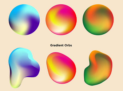 Gradient orbs 04 abstract colors design gradient gradient design graphic design poster poster design visual