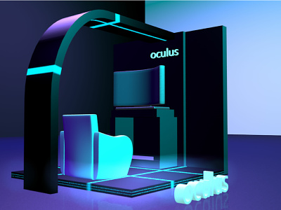 3D Stand for Oculus 3d cinema 4d oculus rift stand