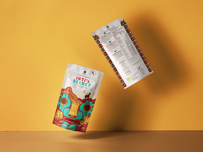 Packaging design for new super food branding design layout packaging design print