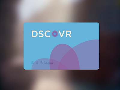 Dscovr Card credit card discover logo redesign