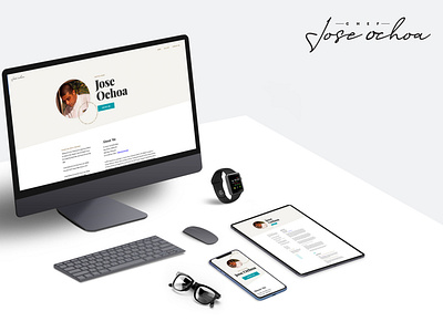 Chef Jose Ochoa - Portfolio brand ui ux webflow website website design