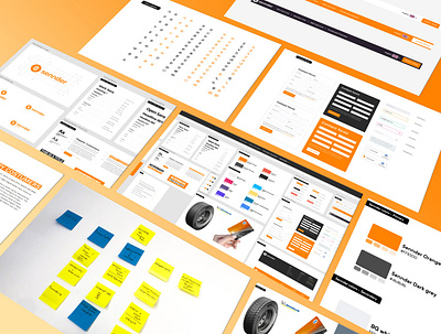 Sennder Design System designsystem figmadesign uidesign ux webflow