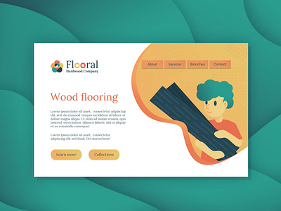 Flooral Landing Page