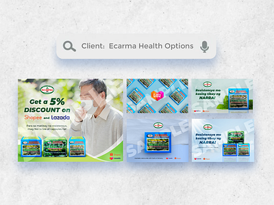 Rectangular Graphics for Ecarma Health Options [2020]