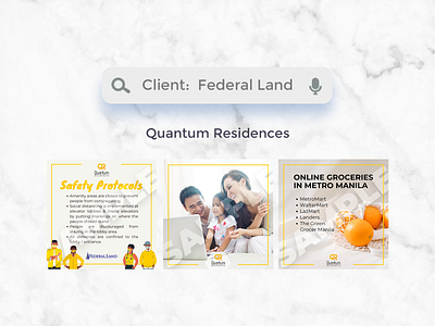 Graphics for Federal Land: Quantum Residences [2019-2020] ads advertisement advertising design graphic design marketing