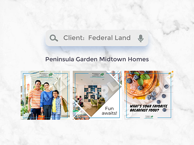 Federal Land: Peninsula Garden Midtown Homes [2019-2020] ads advertisement advertising design graphic design marketing