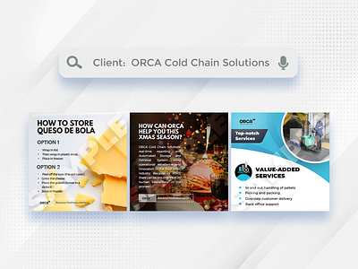 Square Graphics for ORCA Cold Chain Solutions [2020-2021] ads advertisement advertising design graphic design marketing