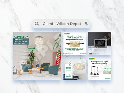 Square Graphics for Wilcon Depot [2019-2020] ads advertisement advertising design furniture graphic design home marketing