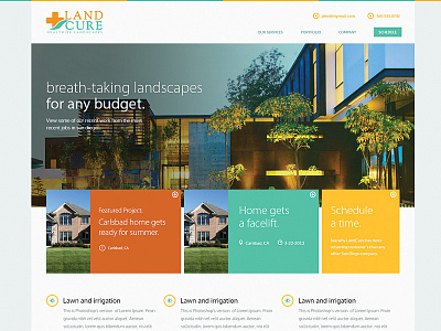 Land Cure Brand + Web