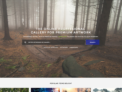 DAWN EXPERIENCE: LANDING PAGE