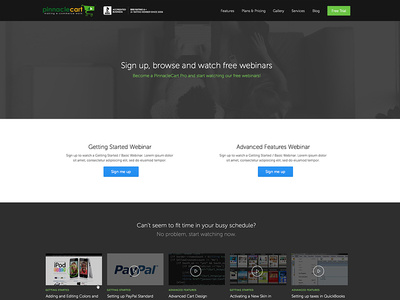 Webinars