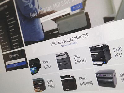 Shop by printer box category design home left print search side panel slider web design
