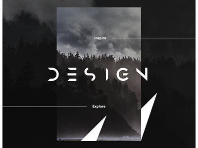 DESIGN design exploration fresh fun modern poster
