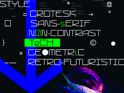 Nesset Type Design font fontface futuristic sc fi type typeface typography