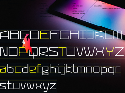 Nesset Type Design font fontface futuristic sc fi type typeface typography