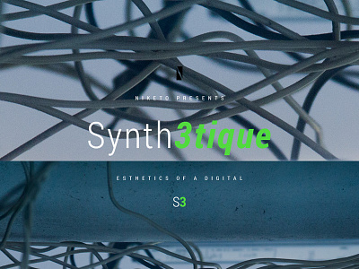 Synth3tique website concept