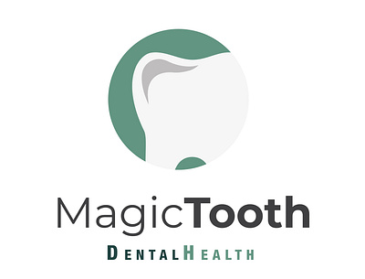 Dental Logo branding dental care dental logo dentist design health illustration logo mockup tooth