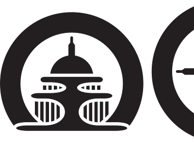 Capitol.wav - Capitol Building + Sound Wave - Critique Me bass bass music brand capitol capitol building dc district of columbia edm group logo logo design mark music