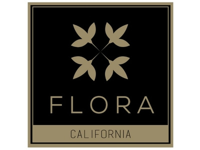 FLORA CA Logo branding design logo vector