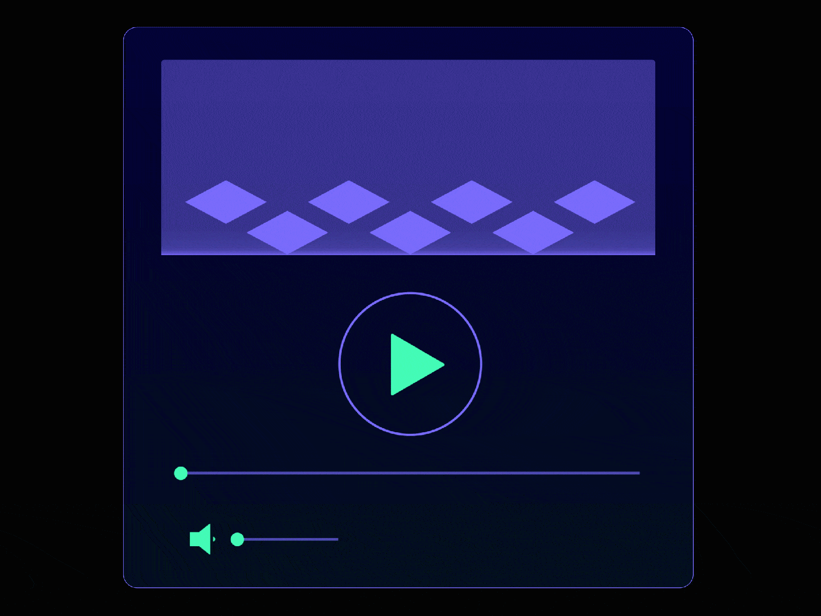 Music Player UI Pop Up motion design svg animation ui user interface ux