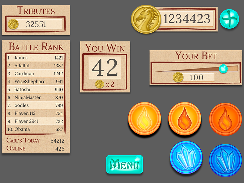 Bitcoin Game GUI app casino bitcoin gaming mobile games ux ui ui ux graphical user interface gui design