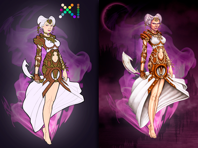 Perchta Character Design