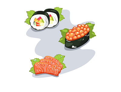 Food illustration cute art design eat food and drink food illustration illustration kawai kawaii art sushi vector illustration vectorart векторная графика векторная иллюстрация иллюстратор иллюстрация