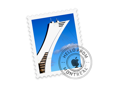 Yosemite Mail Icon - Montreal icon mail montreal stamp yosemite