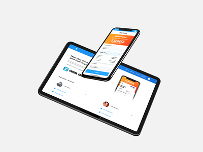 Online Check-in app design express boarding online check in ui ux web