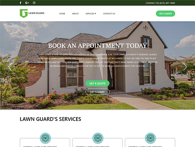 lawnguard design ui